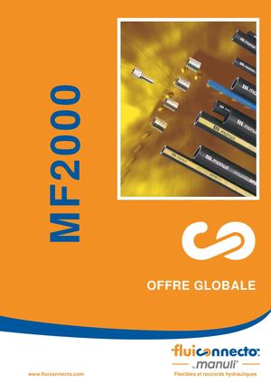 MF2000 Tuyaux et embouts